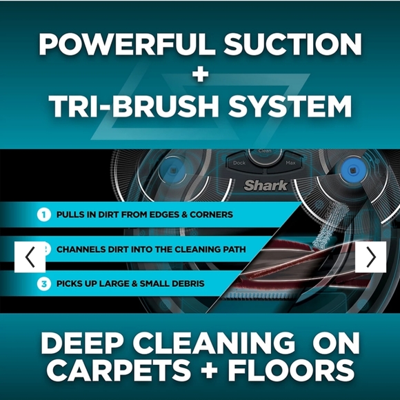 Shark Ion Robot 750 Vacuum With WiFi CONNECTIVITY RV750- only used once!!!!! - Picture 5 of 13